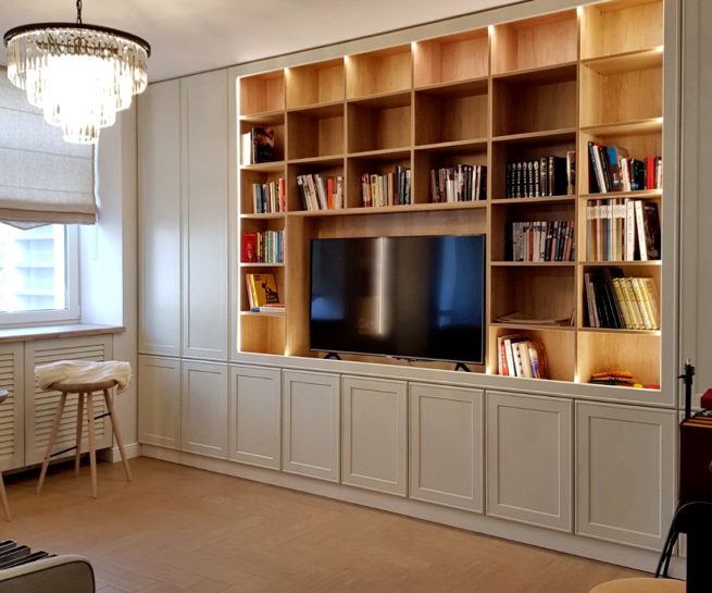 шафи у вітальню на замовлення