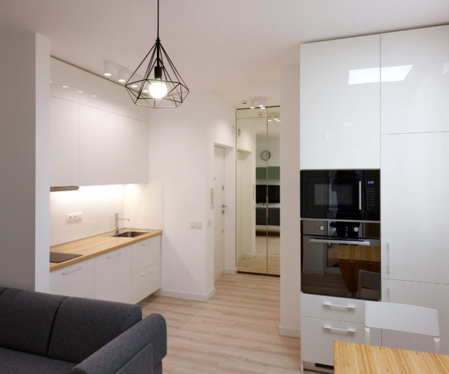 дизайн меленькой кухни