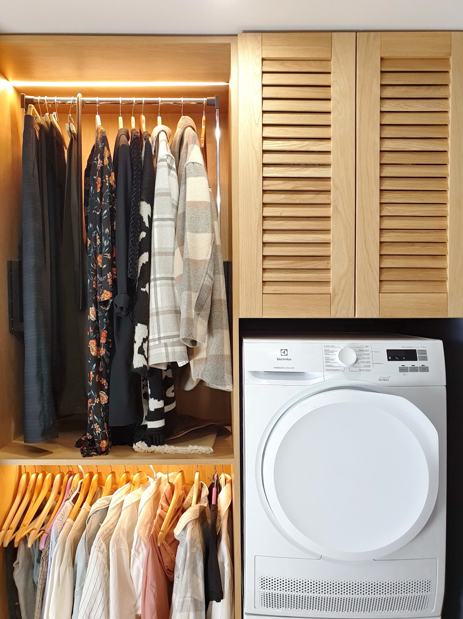 современная гардеробная