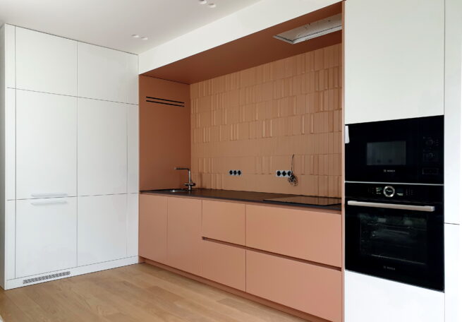 бежева кухня