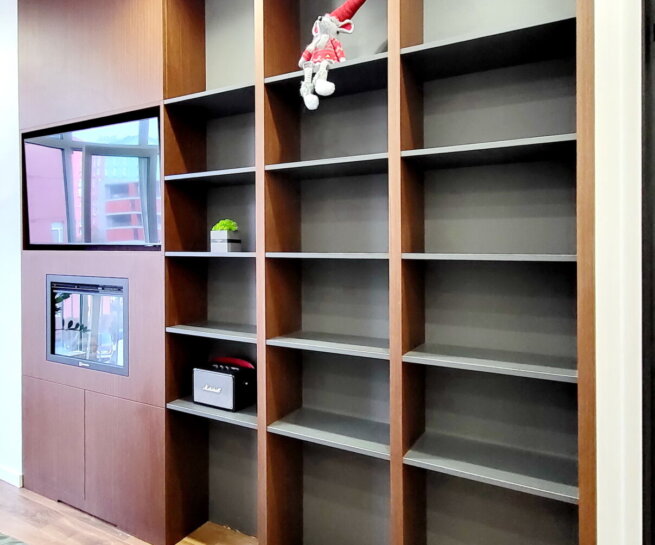 камін електричний вбудований